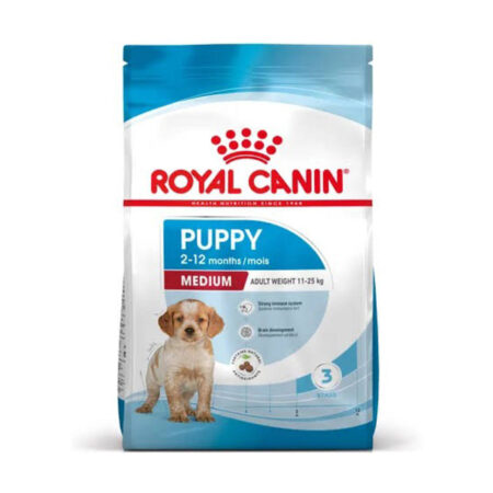 Royal Canin Medium Puppy (10kg) Dry Makanan Anak Anjing - Size Health Nutrition