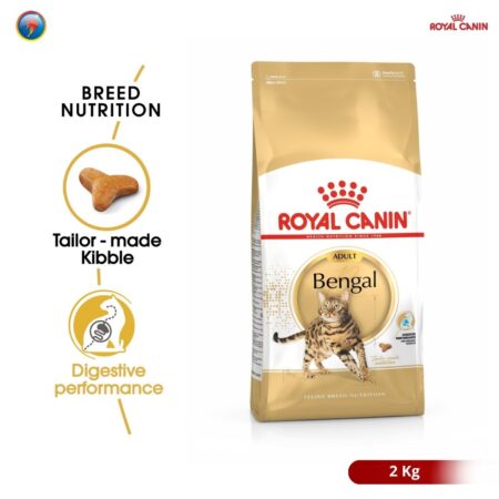 Royal Canin Bengal Adult 2 kg Dry Makanan Kucing Dewasa - Feline Breed Nutrition