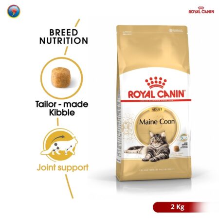 Royal Canin Maine Coon Adult (2kg) Dry Makanan Kucing Dewasa - Feline Breed Nutrition