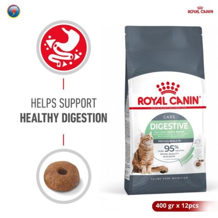 Royal Canin Digestive Care 400 gram x 12pcs Dry Makanan Kucing Dewasa - Feline Care Nutrition