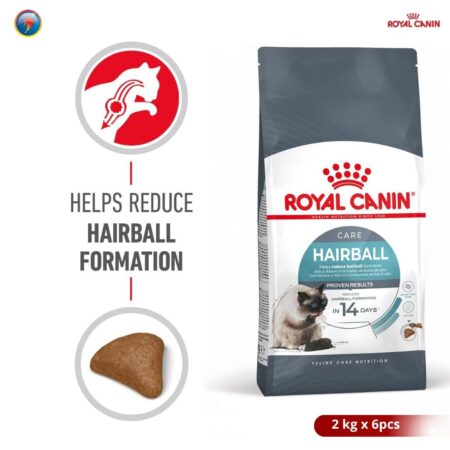 Royal Canin Hairball Care 2kg x 6pcs Dry Makanan Kucing Dewasa - Feline Care Nutrition