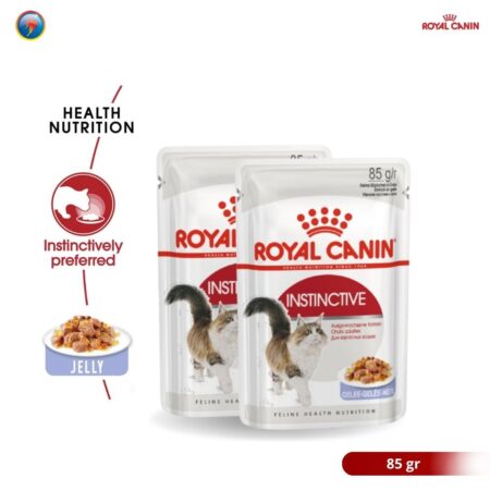 Royal Canin Instinctive Adult in Jelly 85gr Wet Food Kucing Dewasa