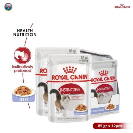 Royal Canin Instinctive Adult in Jelly 85gram x 12pcs (BOX)– Wet Food Kucing Dewasa