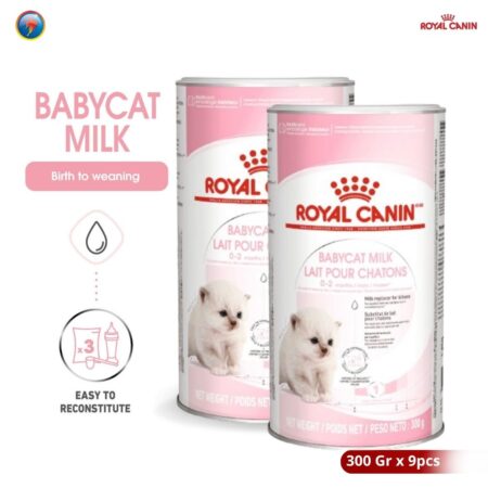 [ BOX ] Royal Canin Babycat Milk 300gX 9pcs Susu Bayi Kucing