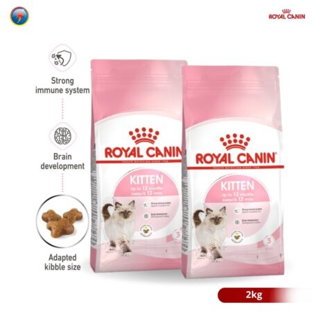 Royal Canin Kitten 2kg Dry Makanan Anak Kucing - Feline Health Nutrition