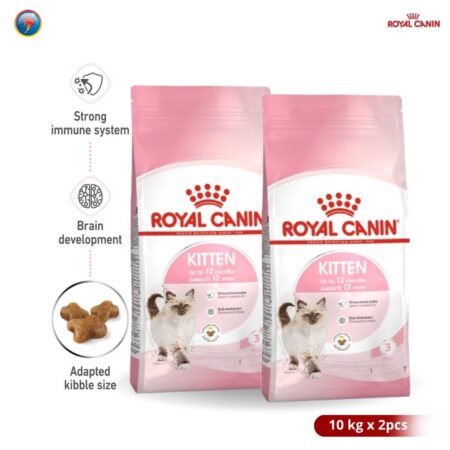 Royal Canin Kitten 10kg x 2pcs Dry Makanan Anak Kucing - Feline Health Nutrition