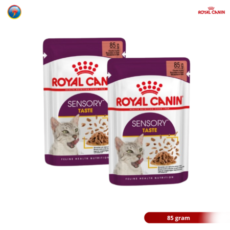 Royal Canin Sensory Taste Gravy 85gram Wet Makanan Kucing Dewasa - Feline Health Nutrition