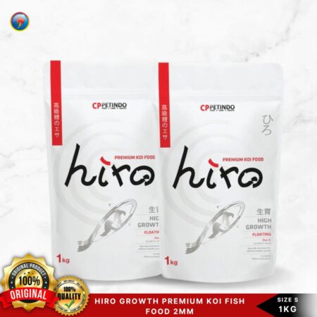 Hiro Growth Premium Koi Fish Food 2mm -1 Kg SIZE S