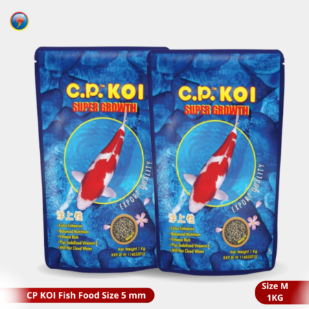 CP KOI Super Growth Pakan Ikan Koi 5mm 1kg