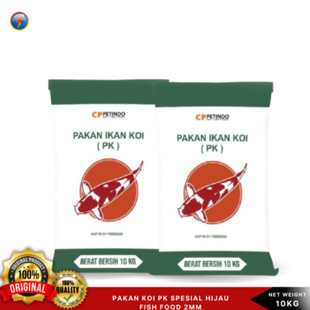 Pakan Koi PK SPESIAL HIJAU 2mm 10kg Fish Food
