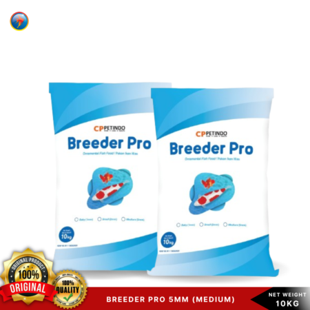 Breeder Pro 5mm 10kg (medium) | Makanan ikan premium